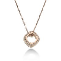 Collar Golay Mujer in Oro rosa Diamante 0.26 Ct GCUBET002DI1 - GCUBET002DI1